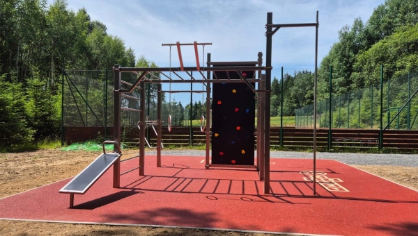 Workoutové hřiště - obec Cikháj